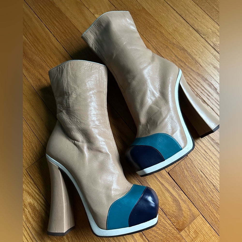 Miu Miu High Heel Boots From Fall 2012 - image 5